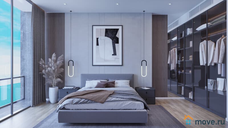 1-комн. апартаменты, 60 м²
