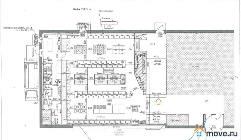 торговое помещение, 48 м²