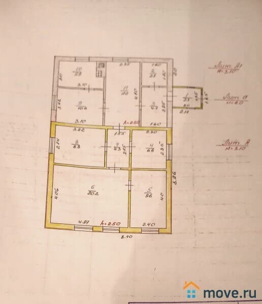 дом, 87.1 м²