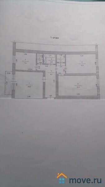 3-комн. квартира, 66.9 м²