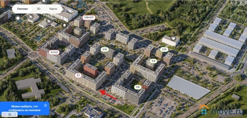 свободного назначения, 74 м²