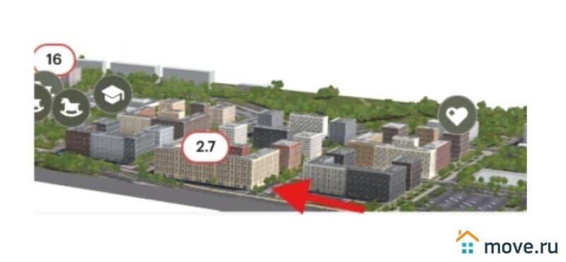 свободного назначения, 74 м²