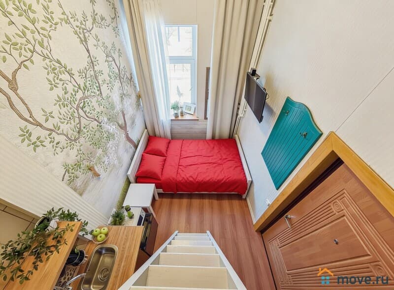 1-комн. апартаменты, 16 м&sup2;