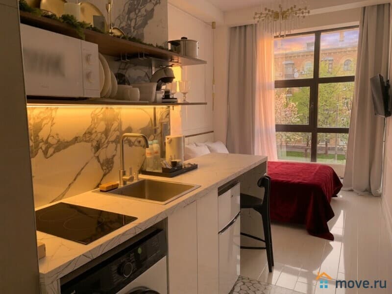 1-комн. апартаменты, 21 м&sup2;
