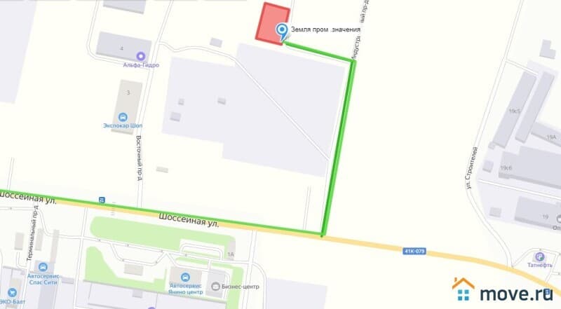 земля промышленного назначения, 13 соток