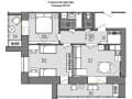 Продаем двухкомнатную квартиру, 65.7 м², этаж 2 из 9. Фото 1