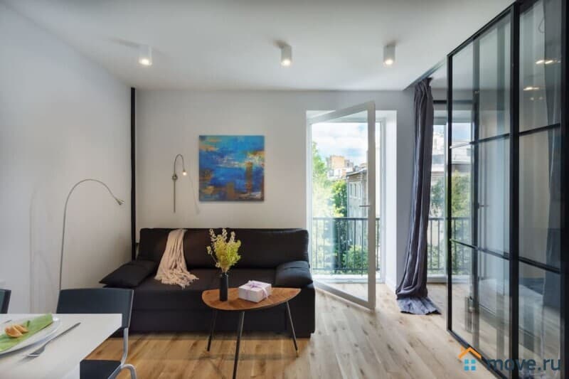 студия, 35 м²