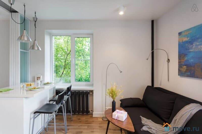 студия, 35 м²