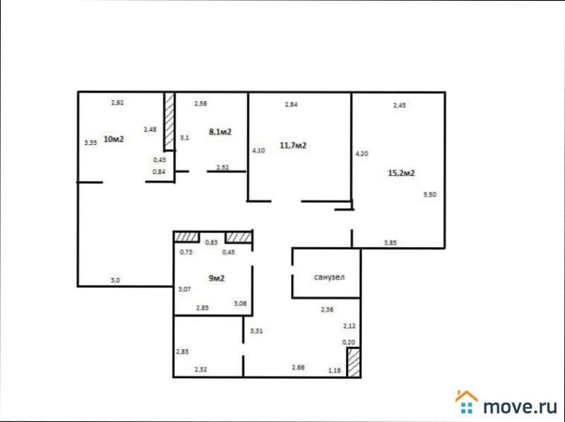 офис, 92.2 м²