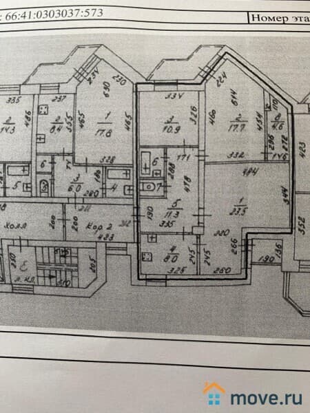 3-комн. квартира, 80 м²
