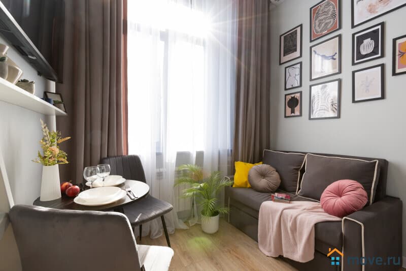 студия, 13 м²