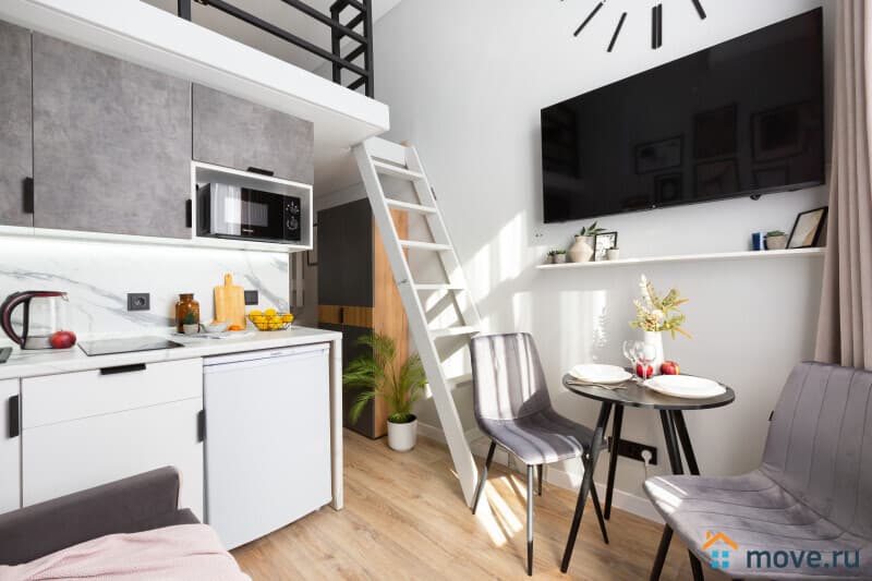 студия, 13 м²