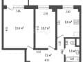 2-комн. квартира, 45.9 м&sup2;