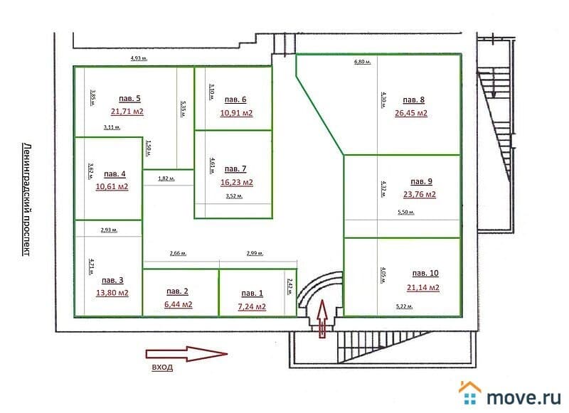 нежилое здание, 214 м²