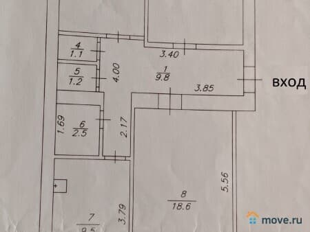 Продажа 3-комнатной квартиры, 65 м&sup2;, Зеленогорск, улица Диктатуры Пролетариата, 1