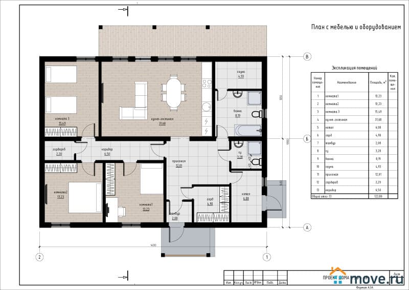 коттедж, 168.2 м&sup2;