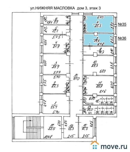 офис, 64 м&sup2;