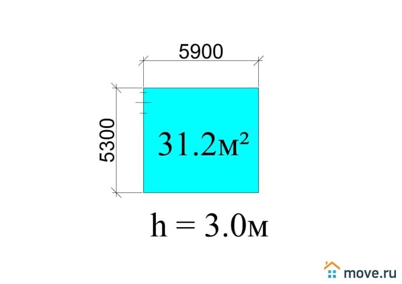 склад, 31.3 м&sup2;
