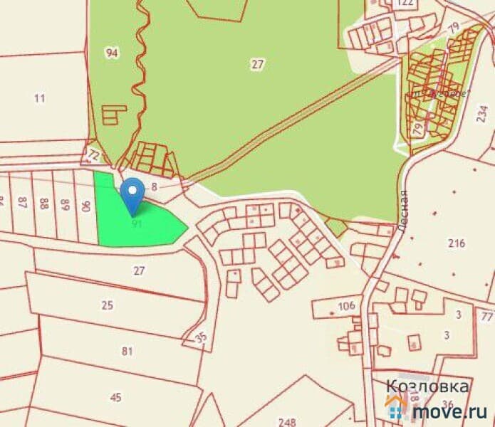 земельный участок, 3 га