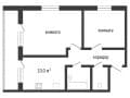 2-комн. квартира, 42 м&sup2;