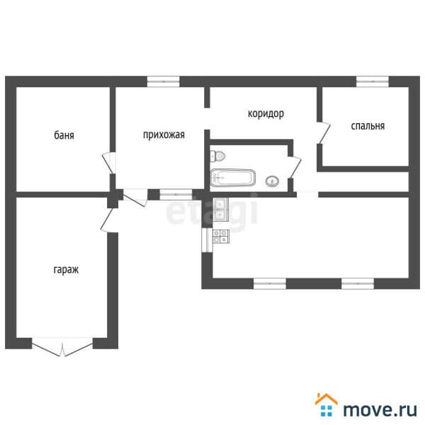 дом, 155 м&sup2;