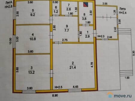 Продам дом, 73 м&sup2;, Быково, улица 70 лет Октября, 27