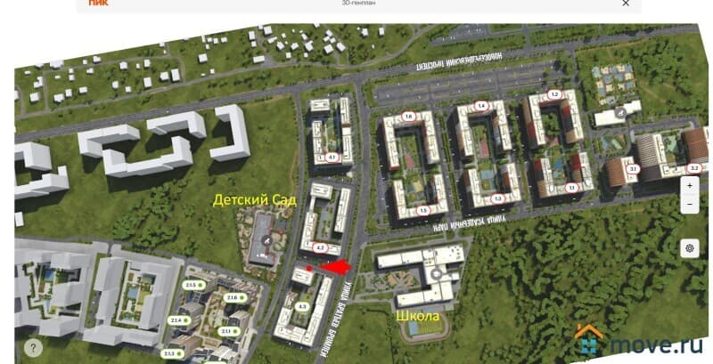 торговое помещение, 69.8 м&sup2;