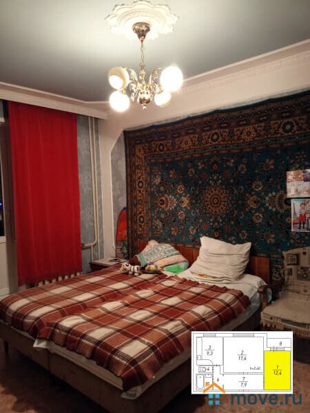 2-комн. квартира, 53 м&sup2;