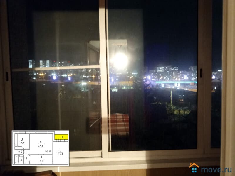 2-комн. квартира, 53 м&sup2;