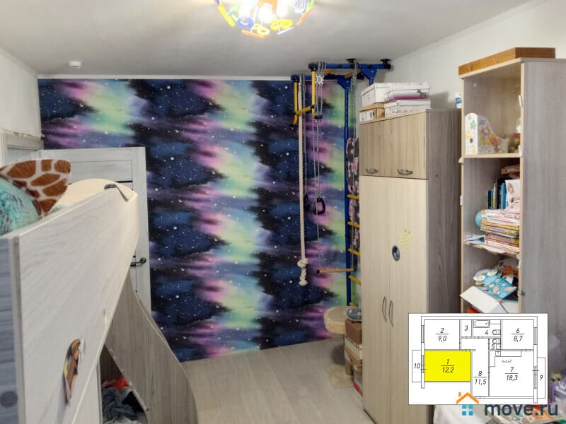 3-комн. квартира, 67 м&sup2;