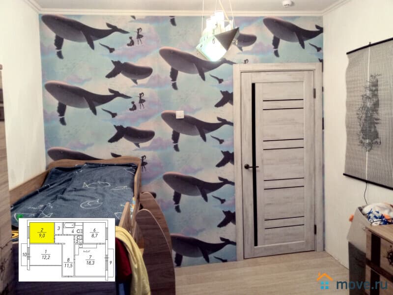 3-комн. квартира, 67 м&sup2;