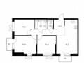 3-комн. квартира, 74 м&sup2;