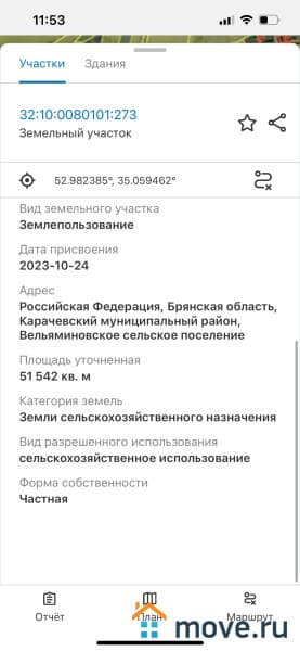 земля с/х назначения, 515.42 га