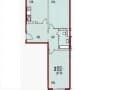 2-комн. квартира, 58.5 м&sup2;