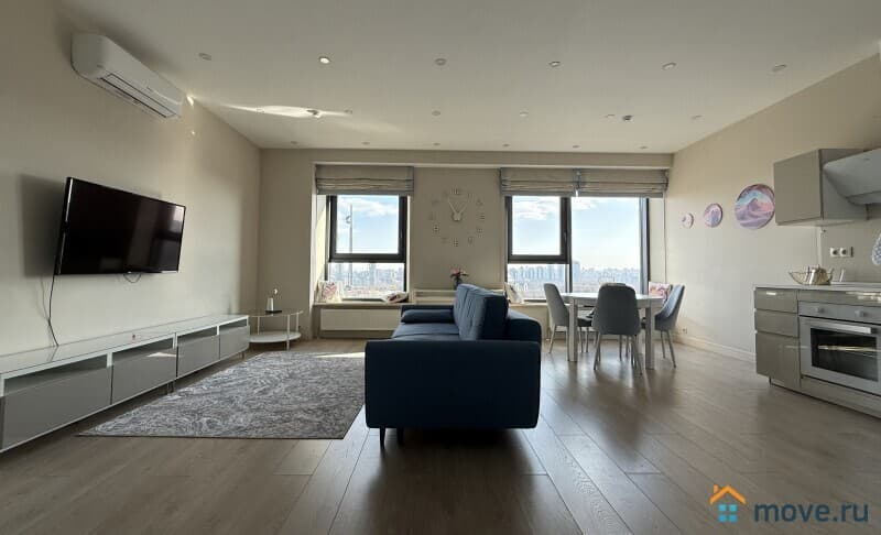 2-комн. апартаменты, 74.4 м&sup2;