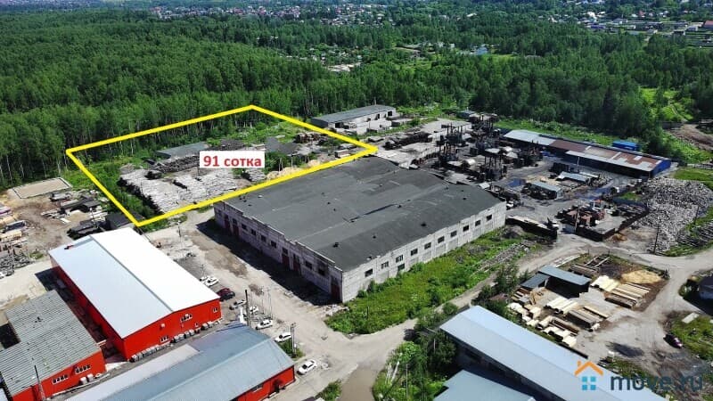 земля промышленного назначения, 36 соток