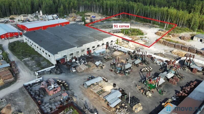 земля промышленного назначения, 36 соток