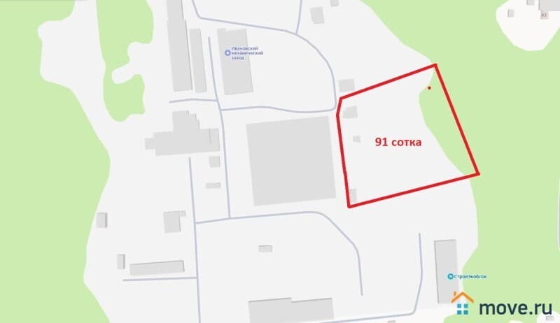 земля промышленного назначения, 36 соток
