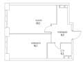 1-комн. квартира, 28 м²