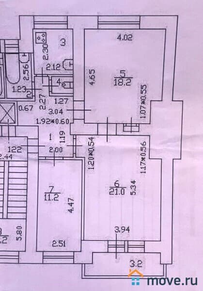 3-комн. квартира, 68 м&sup2;