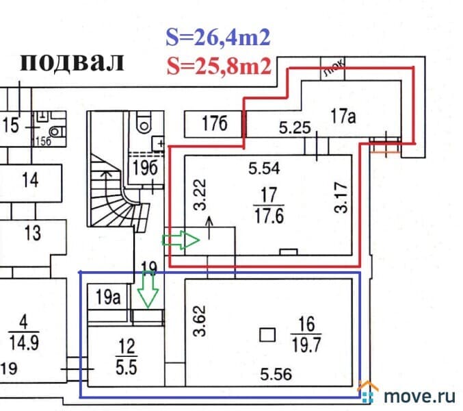 свободного назначения, 27 м²