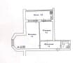2-комн. квартира, 51.1 м²