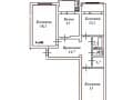 3-комн. квартира, 76.3 м&sup2;