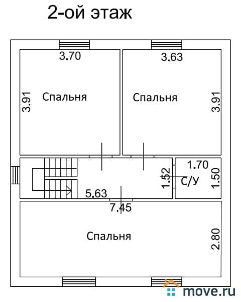 дом, 125 м², 6 соток