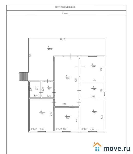 дом, 150 м², 13 соток