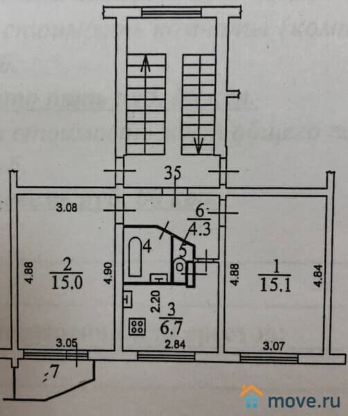 комната, 30 м²