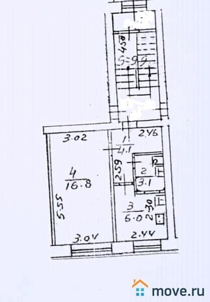 1-комн. квартира, 30 м²